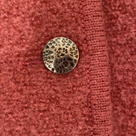 Vintage Geiger of Austria Boiled Wool Jacket | Pink | Size 42 - Picture 6 of 7